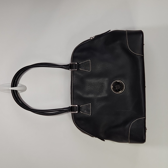 Dooney and Bourke Black Pebble Leather Satchel - Picture 13 of 16